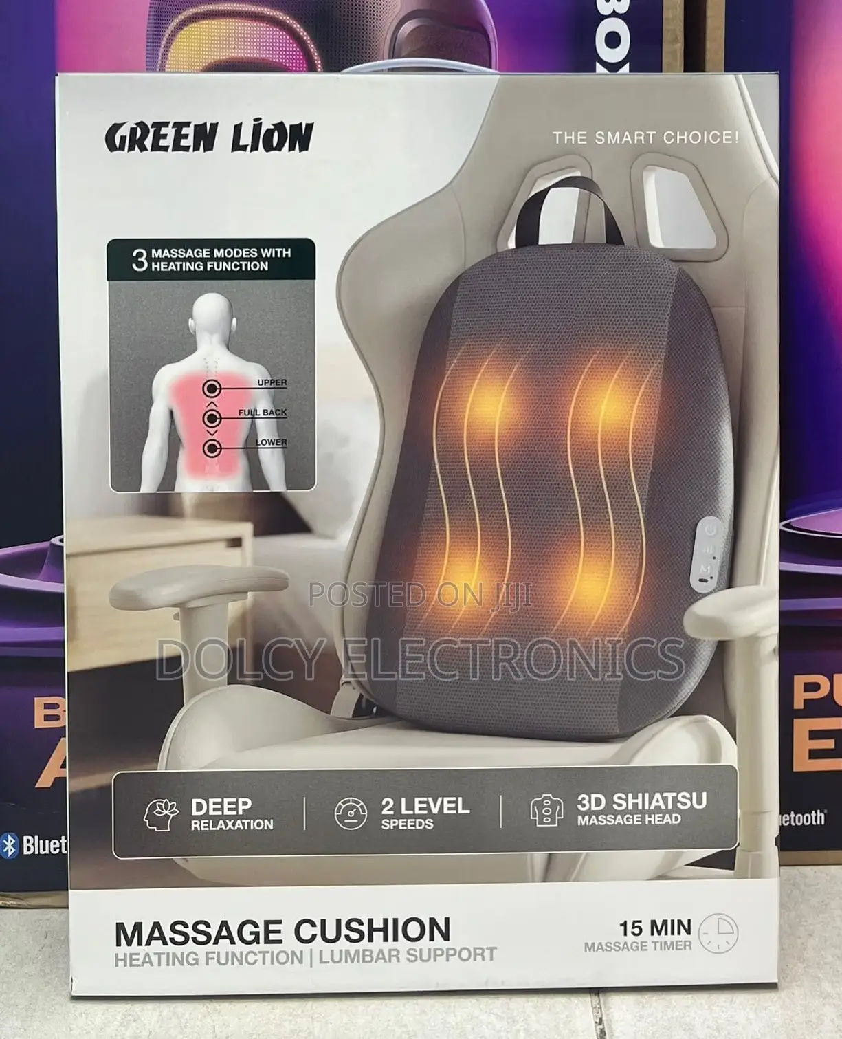 Green Lion Massage Cushion