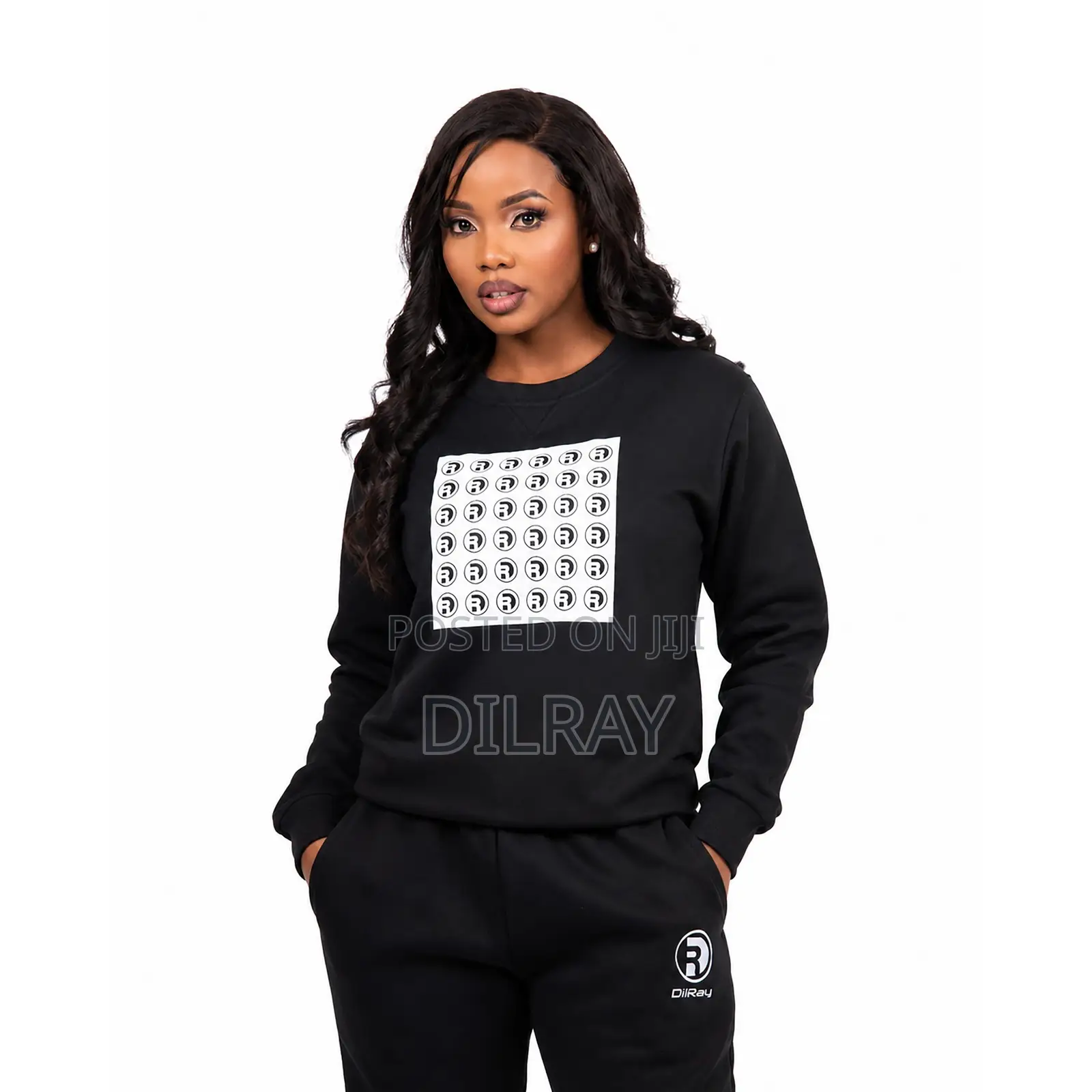 Black Square Sweatshirt
