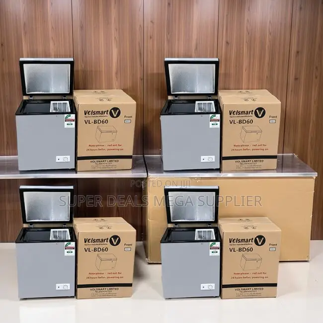Durable Construction 60L Litre Volsmart Chest Freezer Deep Freezers
