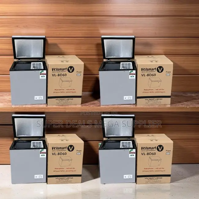 High-Quality Materials 60L Litre Volsmart Chest Freezer Deep Freezers