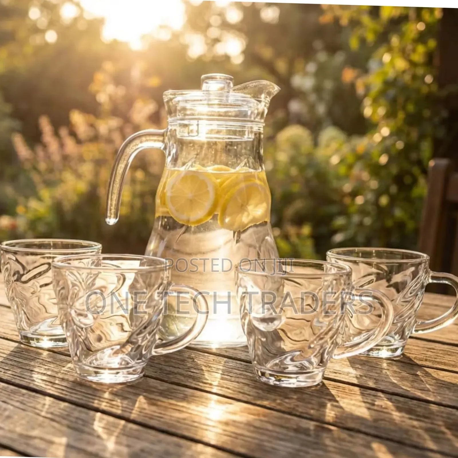 5 Pieces Starry Sky Jug Water Set