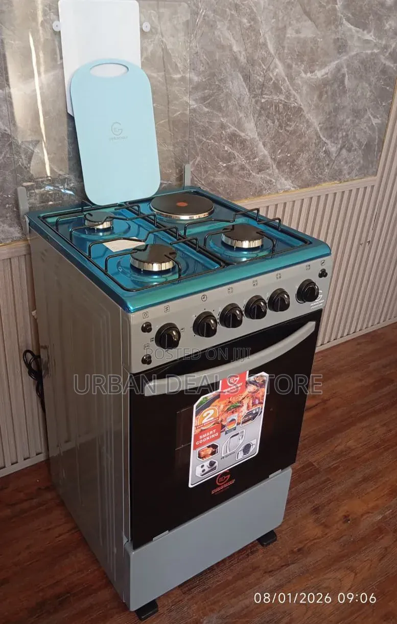 50*55 Eurochef Free-Standing Cooker 3+1