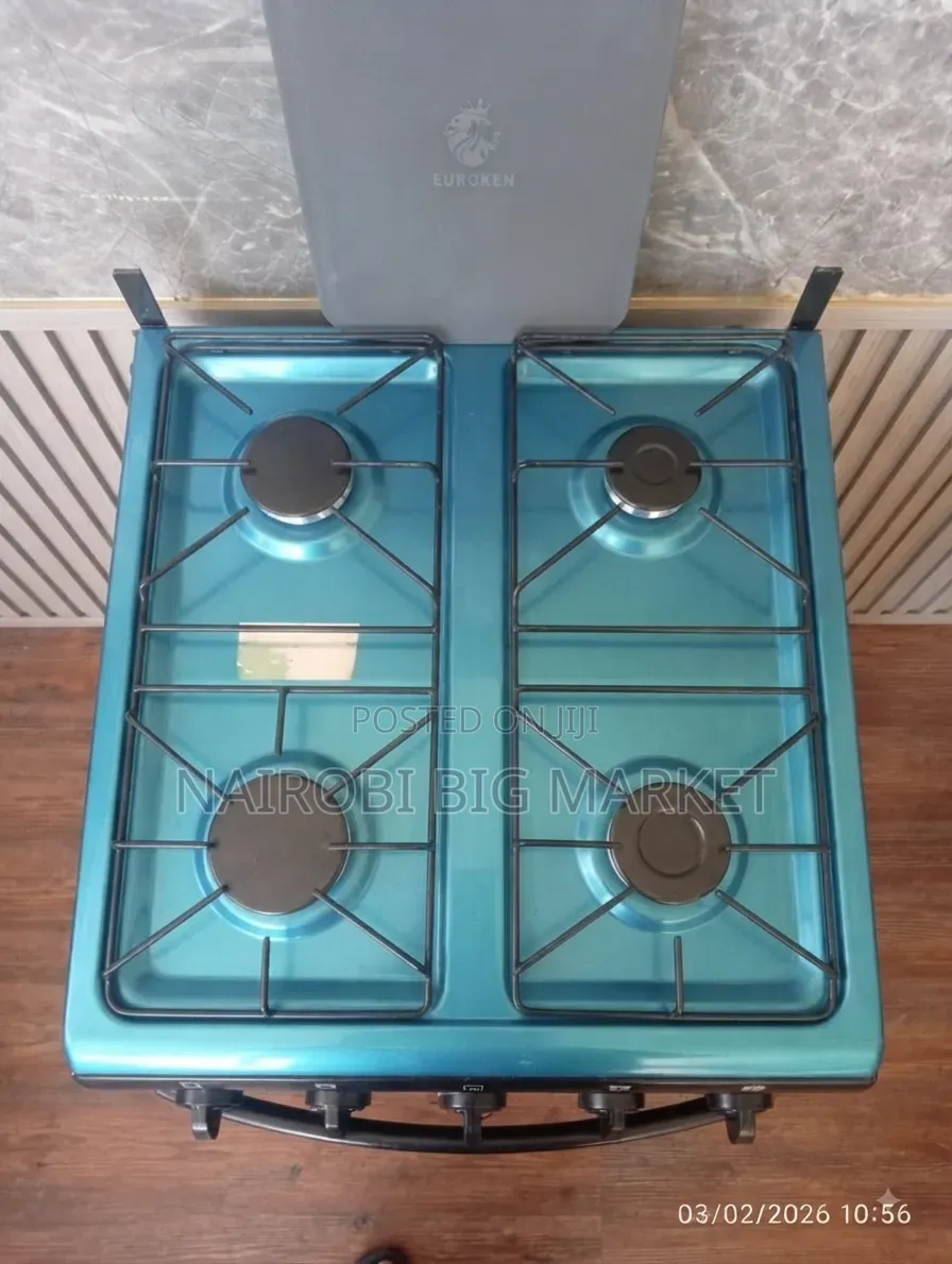 Euroken Full Gas Euro-55-4g Auto Ignition With Free Chopping Board