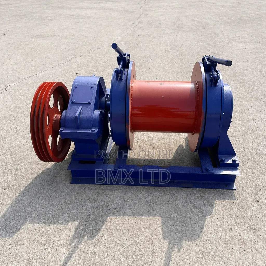 Heavy Duty Single Cylinder Diesel Winch