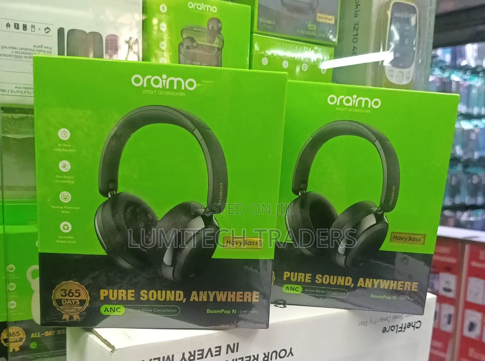 Oraimo BoomPop N Head Phones