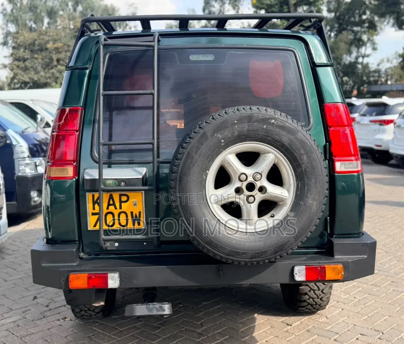 Land Rover Discovery 2002 Green