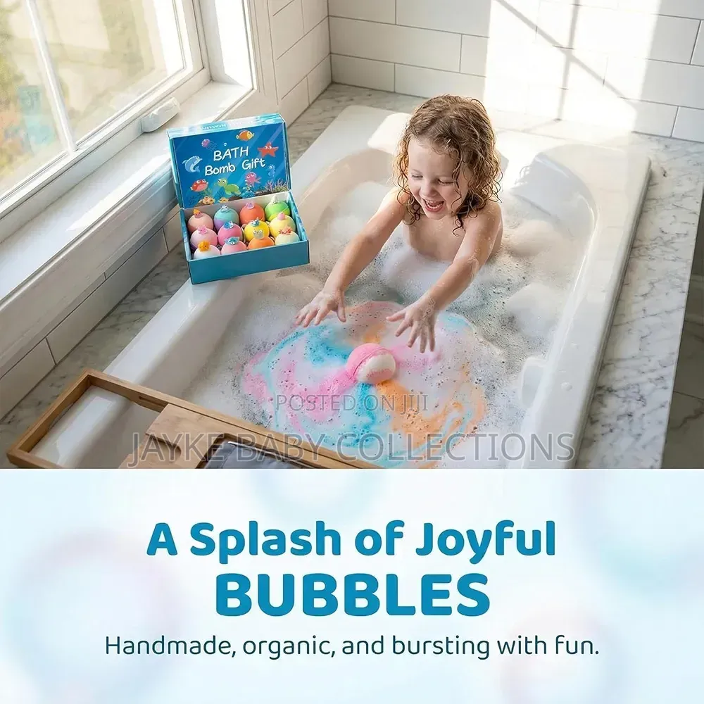 Kids Bath Bombs – 8-Piece Set | KShs. 2,999