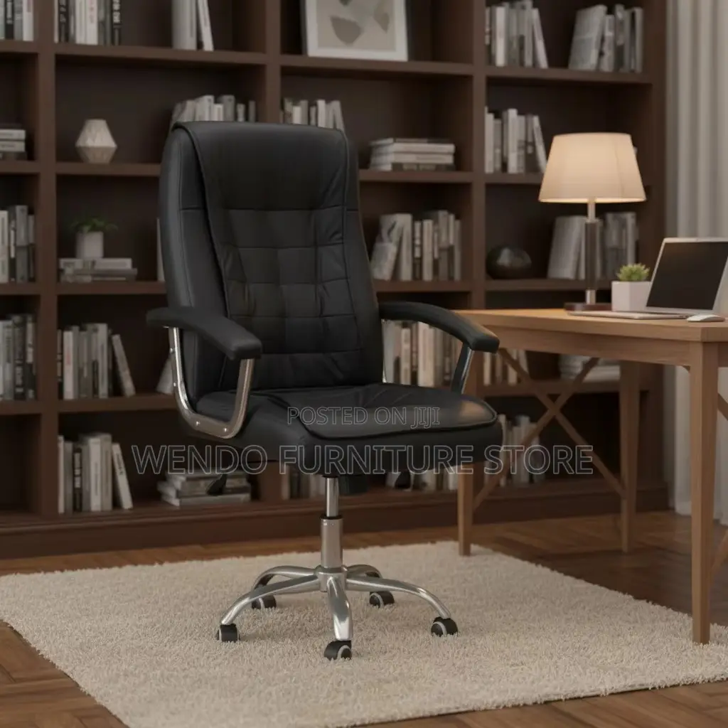 Office Chair; Adjustable Leather Office CCB Chair