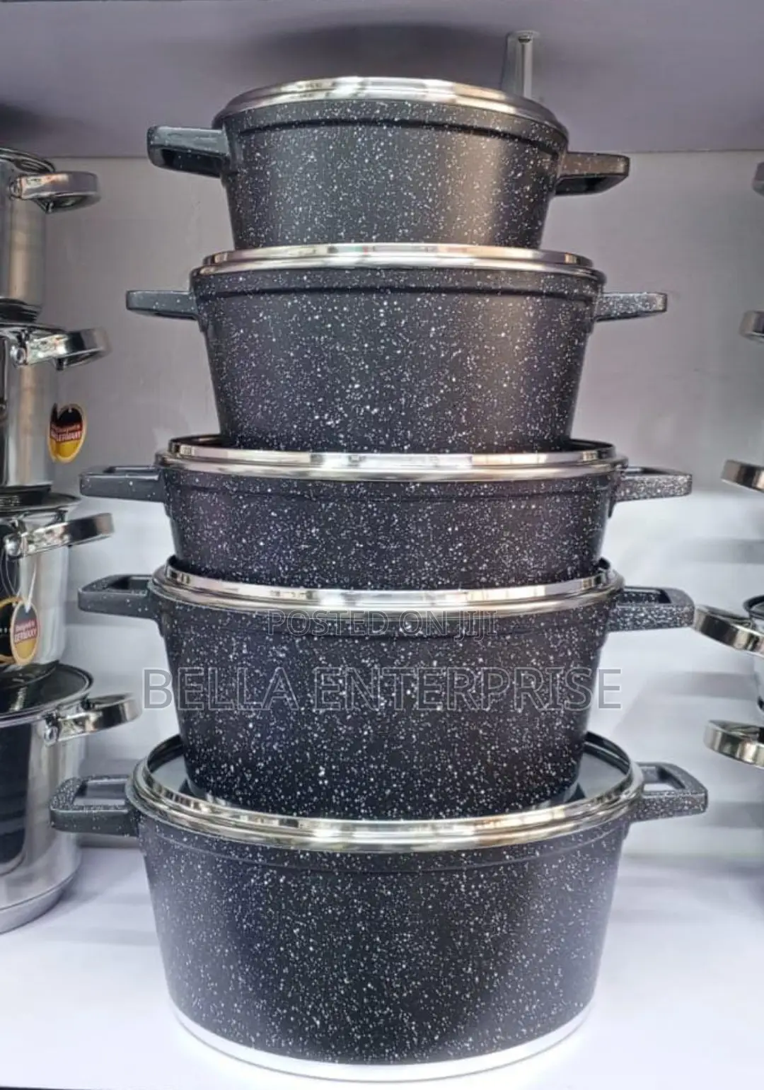 10pc Granite Cookware Non Stick Set at 11,999