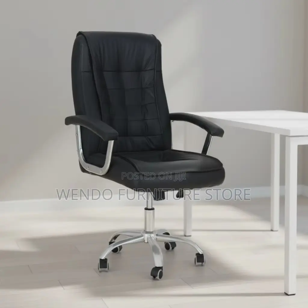 Office Chair; Adjustable Leather Office CCB Chair