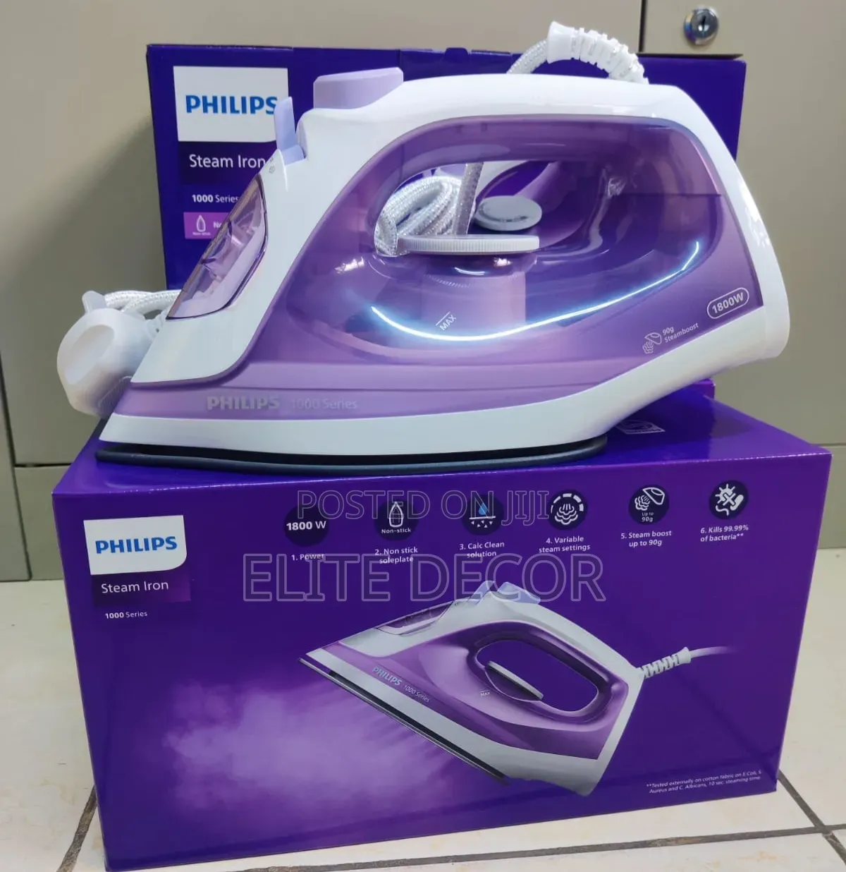 Philips 1000 Series Steam Iron 1800W – Original