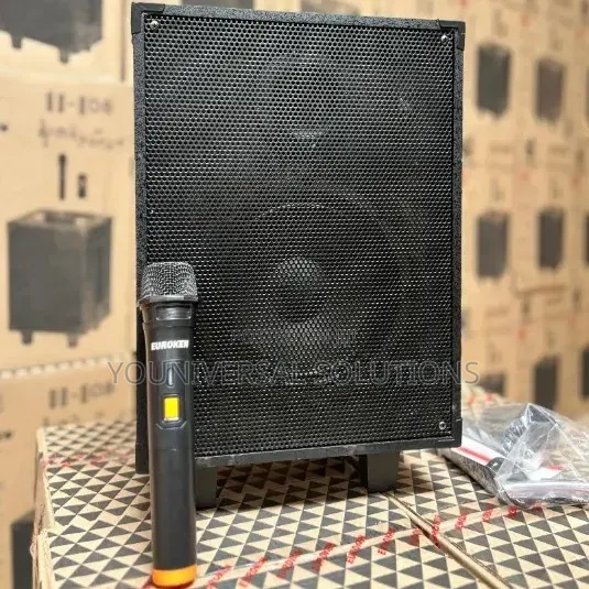 Euroken 8 Inches Rechargeable Trolley Speaker