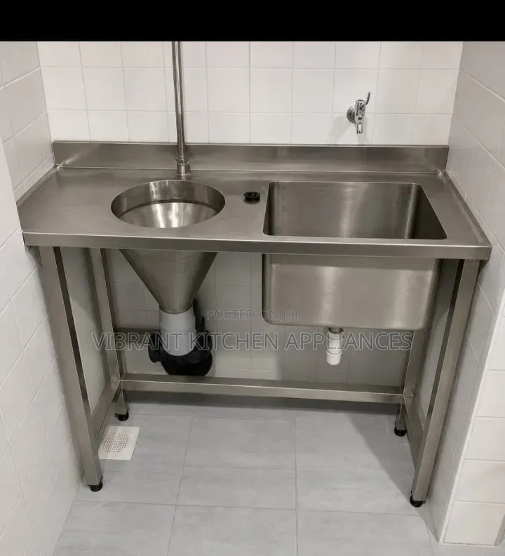 Medical Grade Stainless Steel Sluice Sink