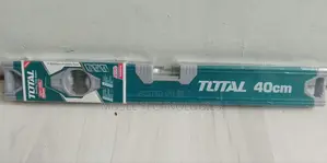 TOTAL 40cm Level Tool With Bubble Vials for Accurate Alignment