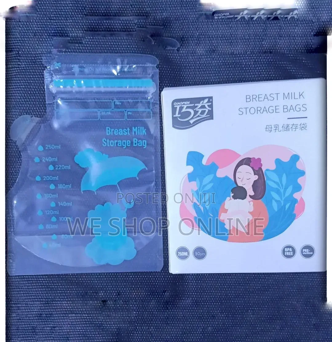 30pcs Breast Milk Freezer Bags 250ml Each