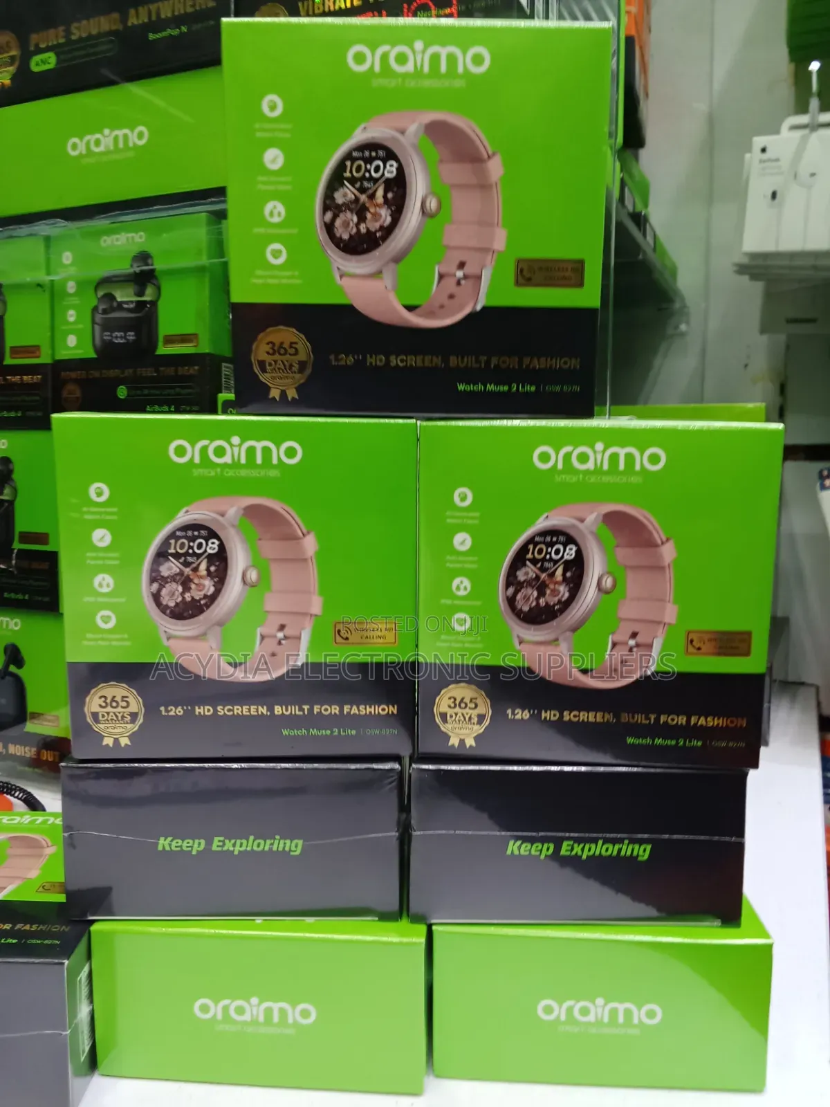 Oraimo Watch Muse 2 Lite 1.26'' IP68 Chic Versatile Smart Watch