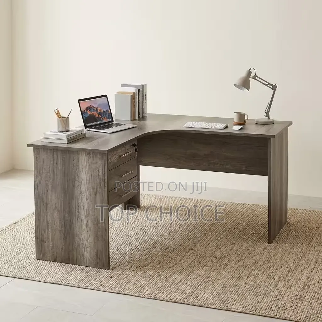 Office Table and Leather Office Chairs
