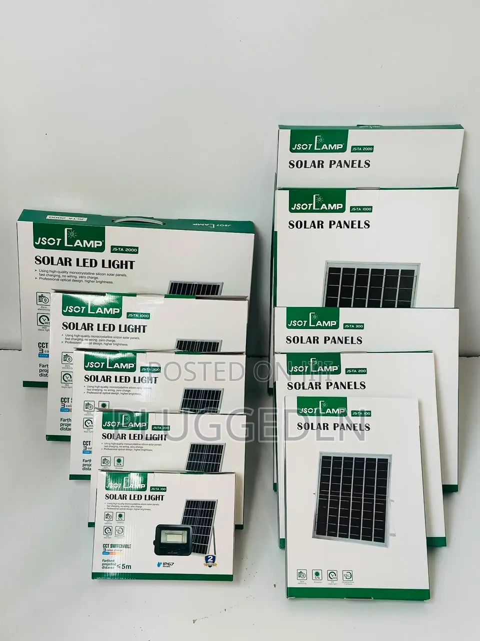 JSOT JS-TA 100 Solar FloodLight.