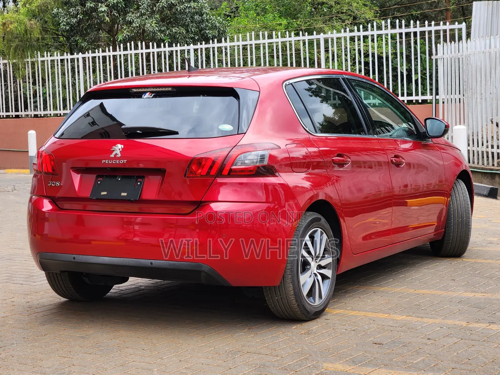 Peugeot 308 2019 Red