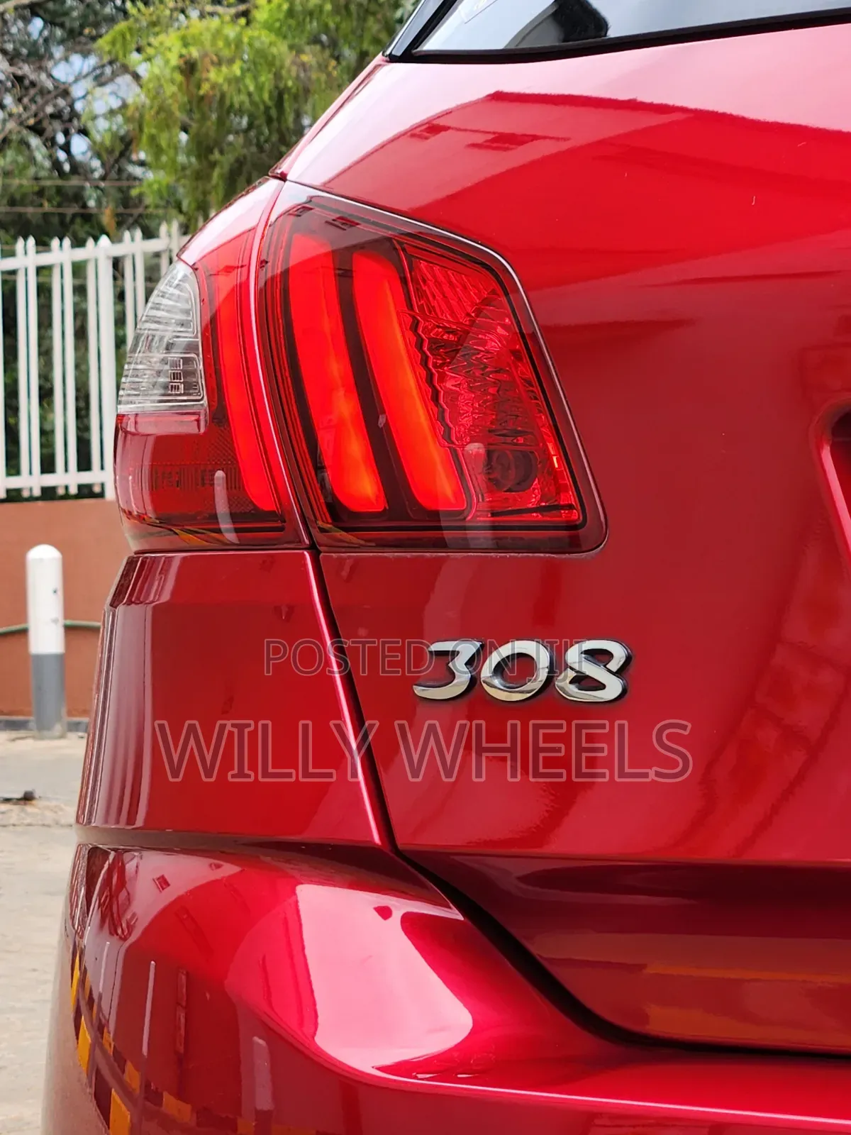 Peugeot 308 2019 Red