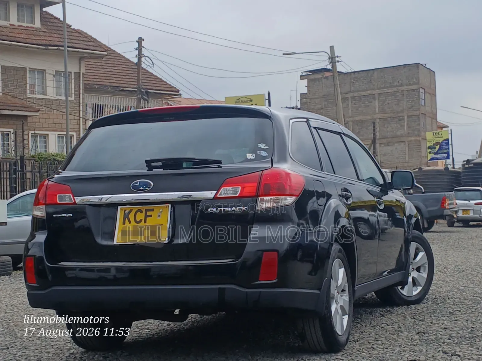Subaru Outback 2010 Black