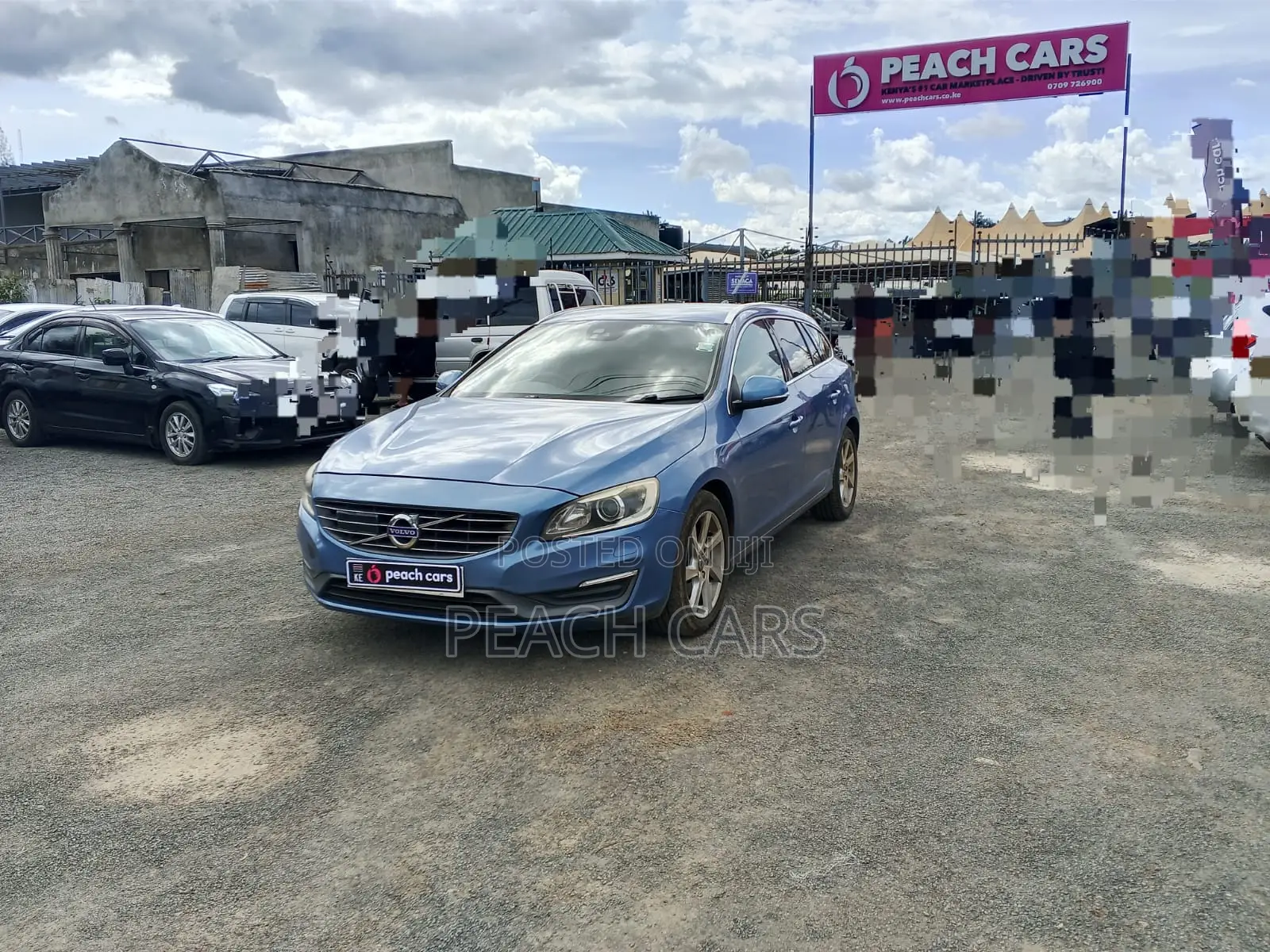 Volvo V60 2014 Blue