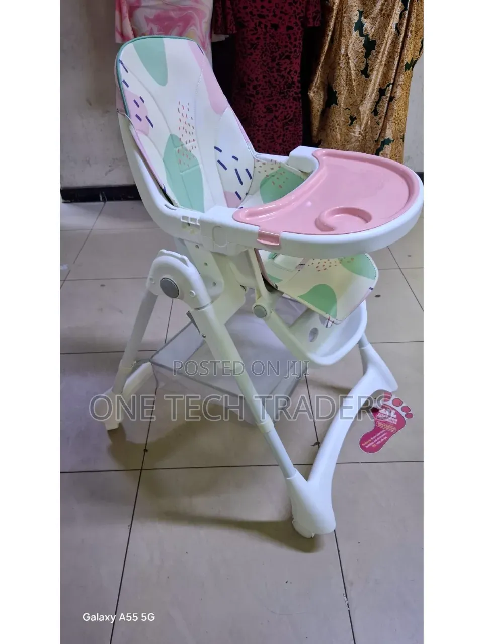 Adjustable Feeding Chair- Pink