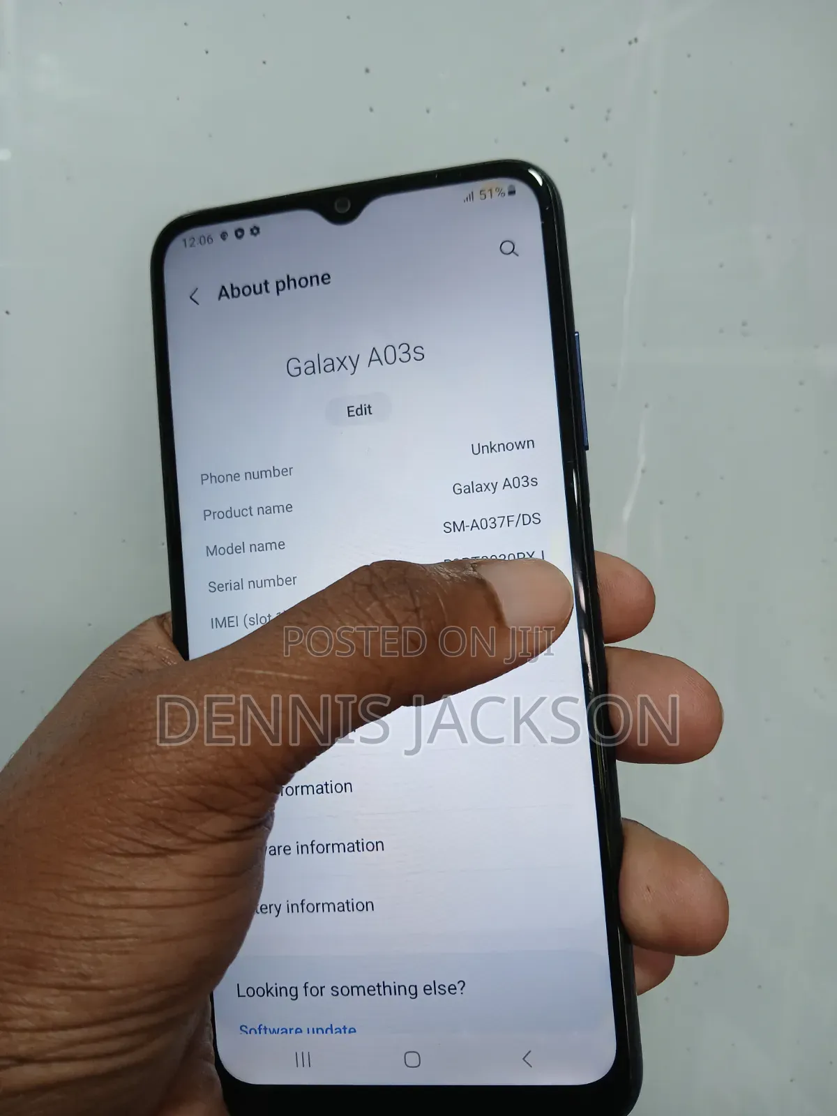 Samsung Galaxy A03s 32 GB Blue