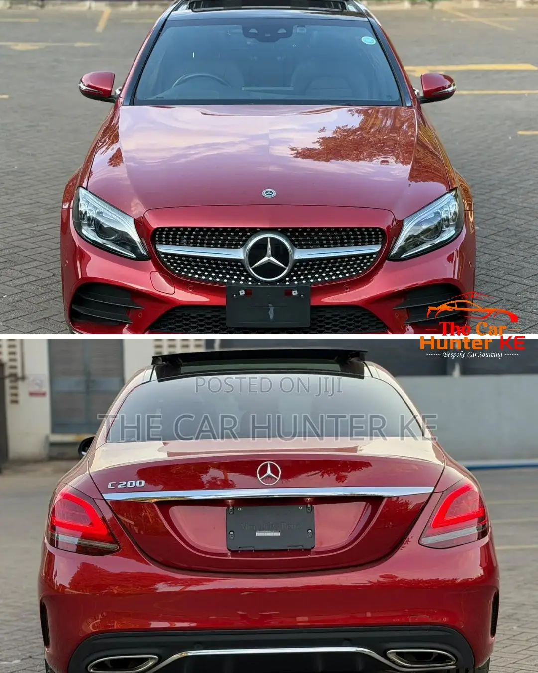 Mercedes-Benz C200 2019 Red