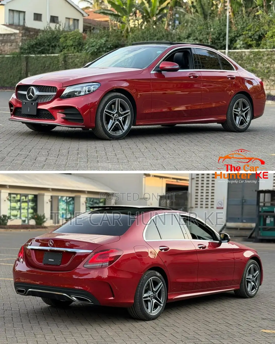 Mercedes-Benz C200 2019 Red