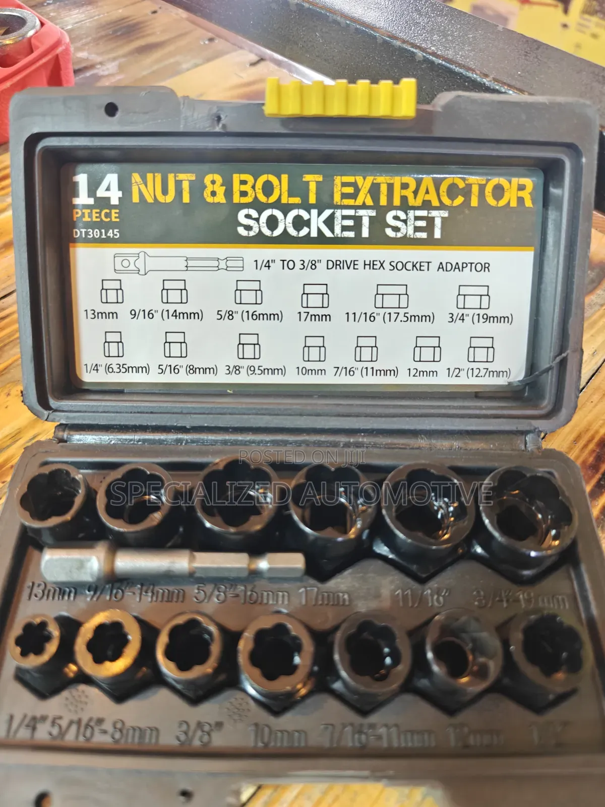 Damaged Bolt and Nut Extractor Remover Tool Set