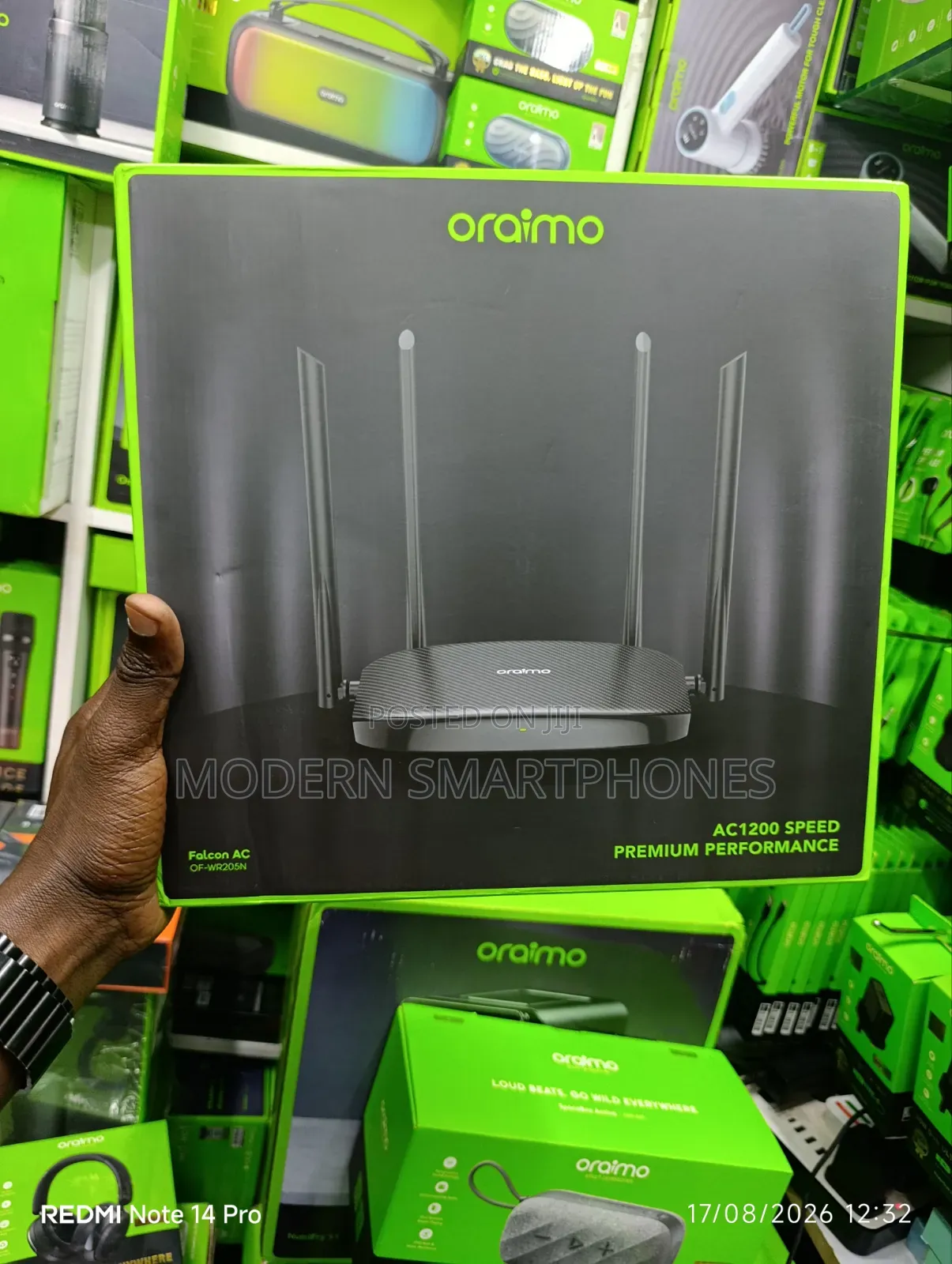 Oraimo Falcon AC Fast Stable WiFi Router