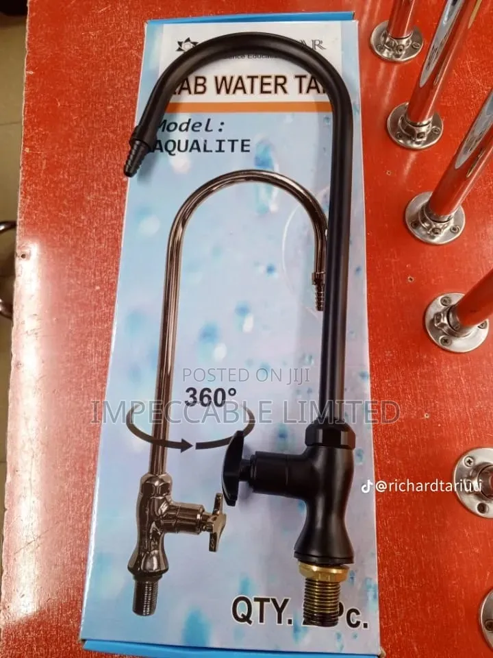 Lab Water Taps (Black ,Chrome )