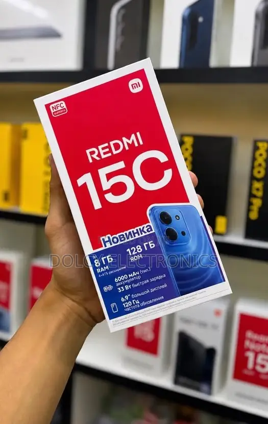 New Xiaomi Redmi 15C 4G 128 GB Blue