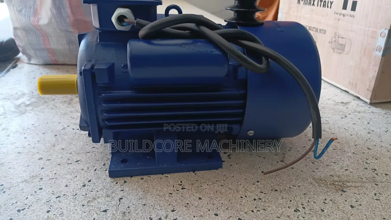 Low Speed 4kw K Max Asynchronous Single-Phase Electric Motor