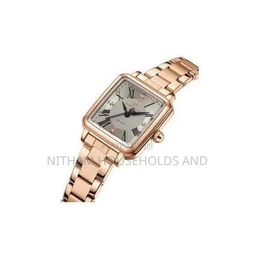 Naviforce Nf5065 Rose Gold Watch Women White