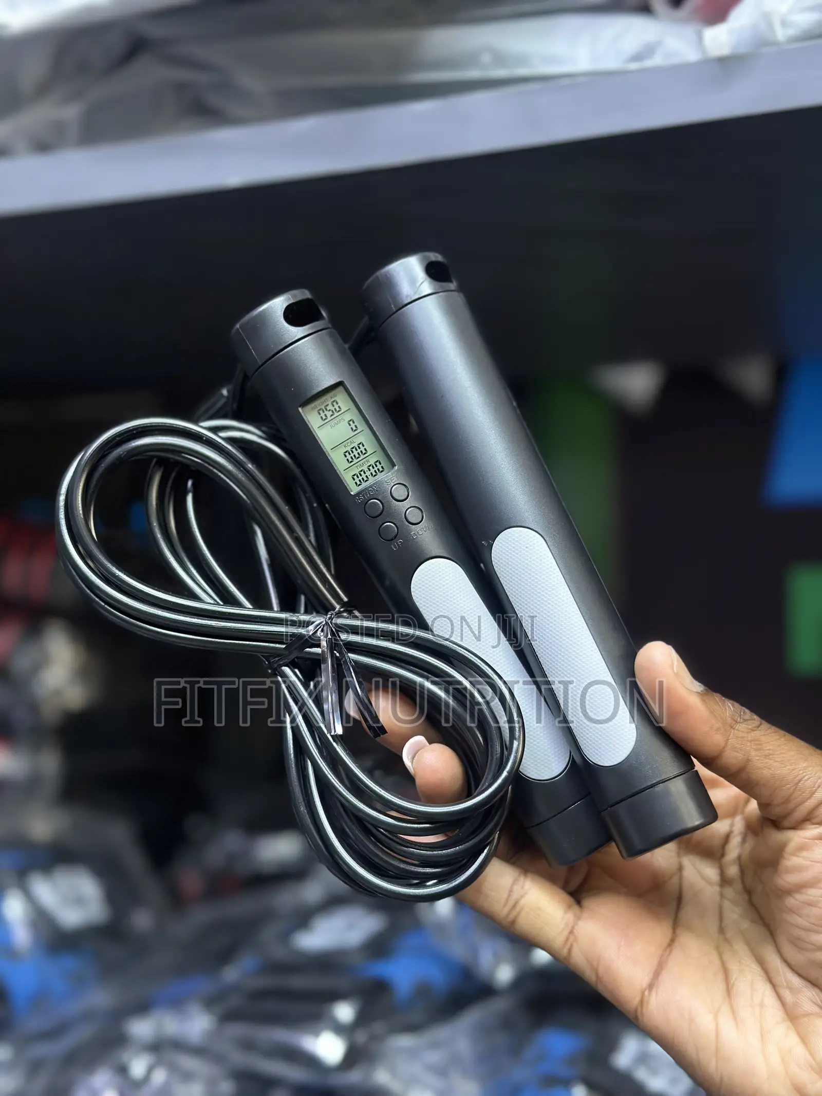 Skipping Rope With a Counter