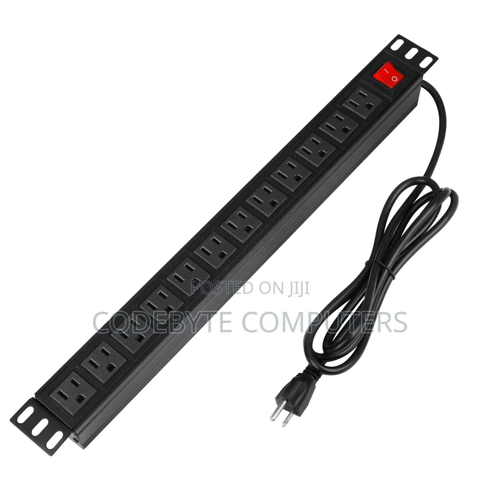MTN 12-Way Uk Plug PDU Black