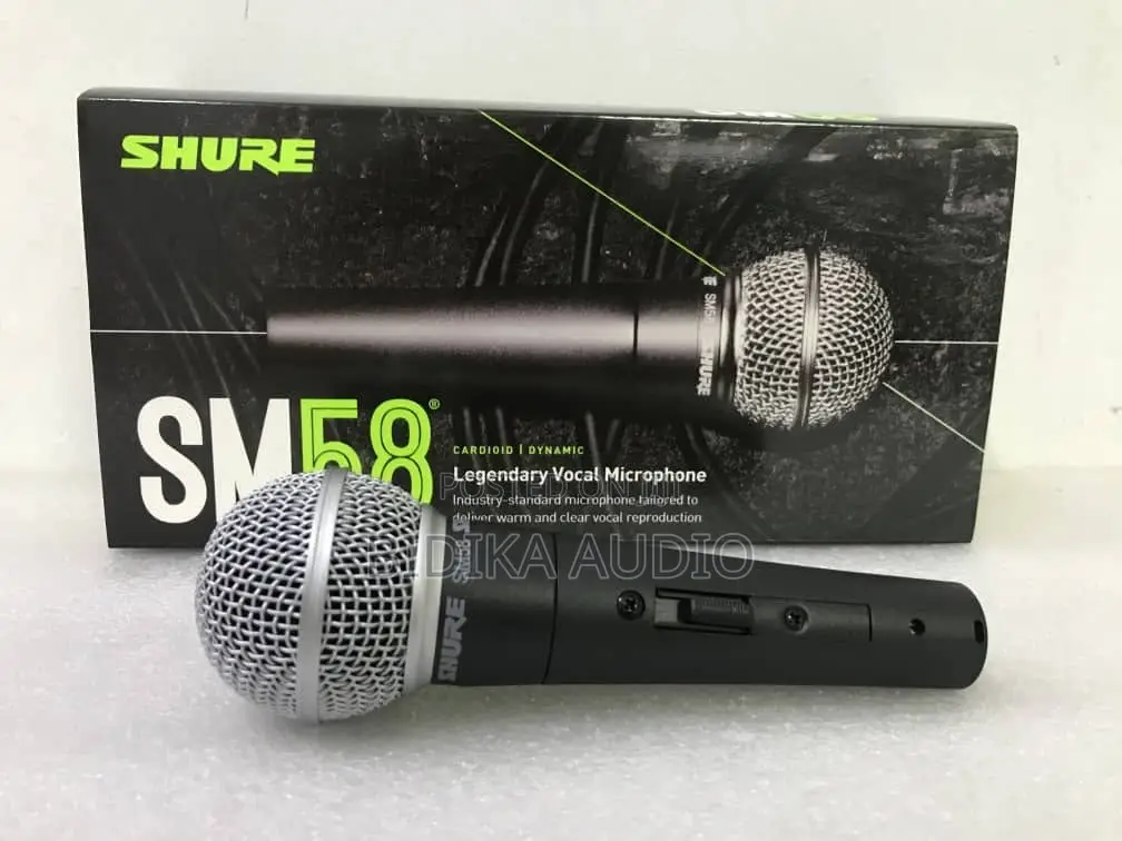 Brand New Shure SM58S Vocal Microphone With Switch