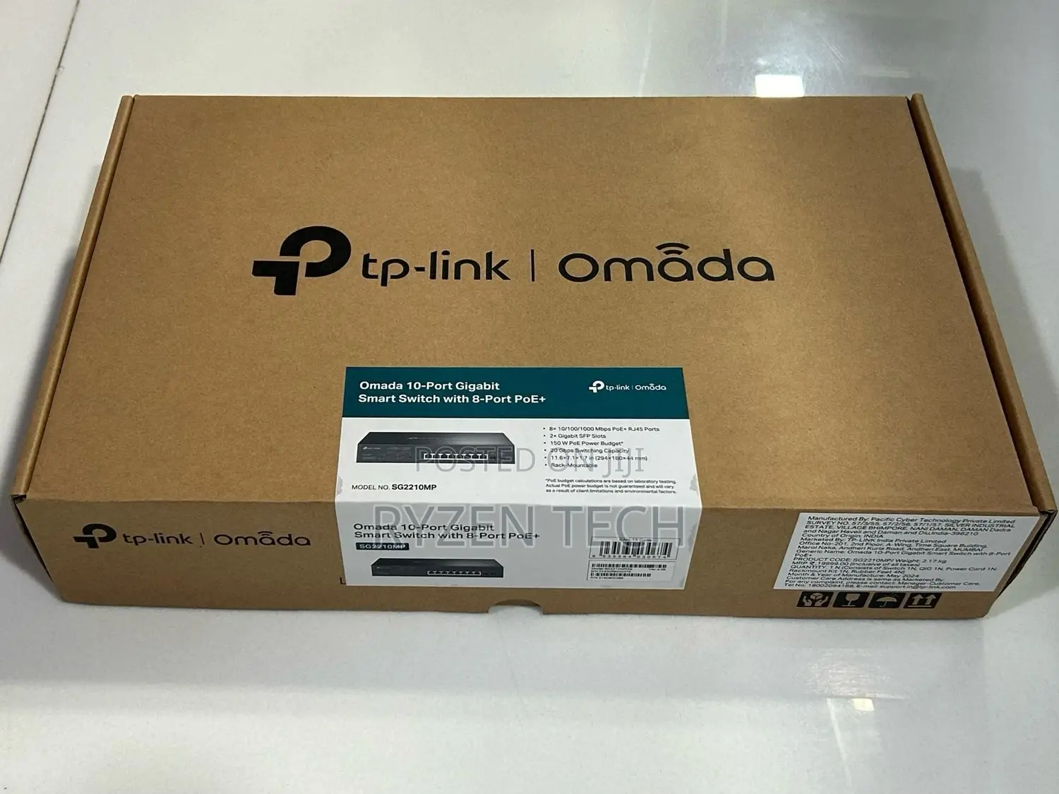 TP-Link Sg2210mp 8ports Gigabit Poe