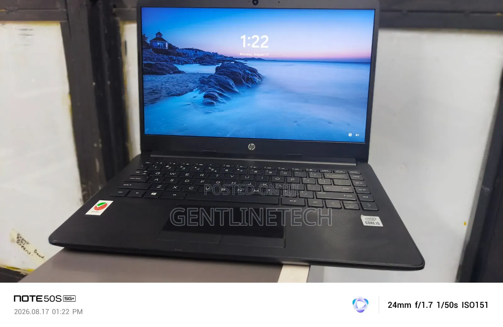 Laptop HP 240 G7 8GB Intel Core i5 HDD+SSD 128GB
