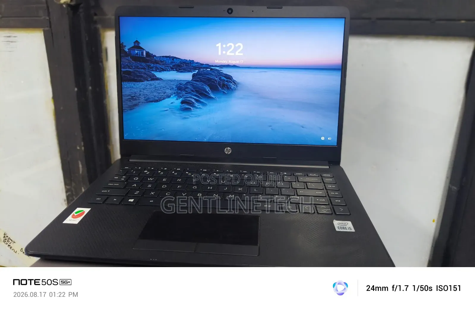 Laptop HP 240 G7 8GB Intel Core i5 HDD+SSD 128GB