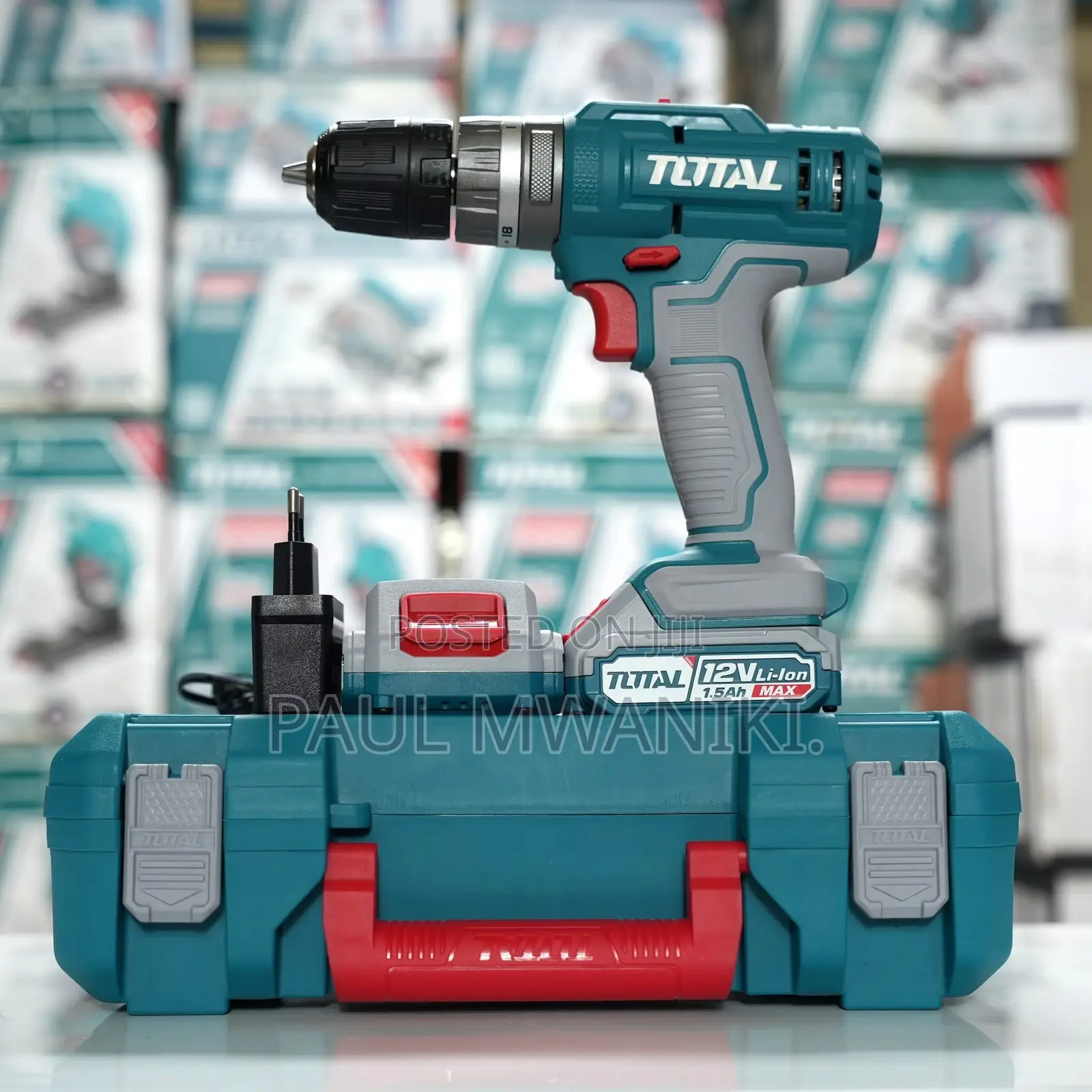 TOTAL 12V Lithium-Ion Cordless Drill – TDL1228