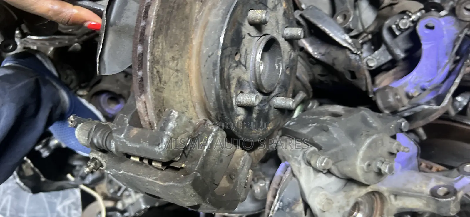 Toyota Passo Front Hub/Calliper Disc