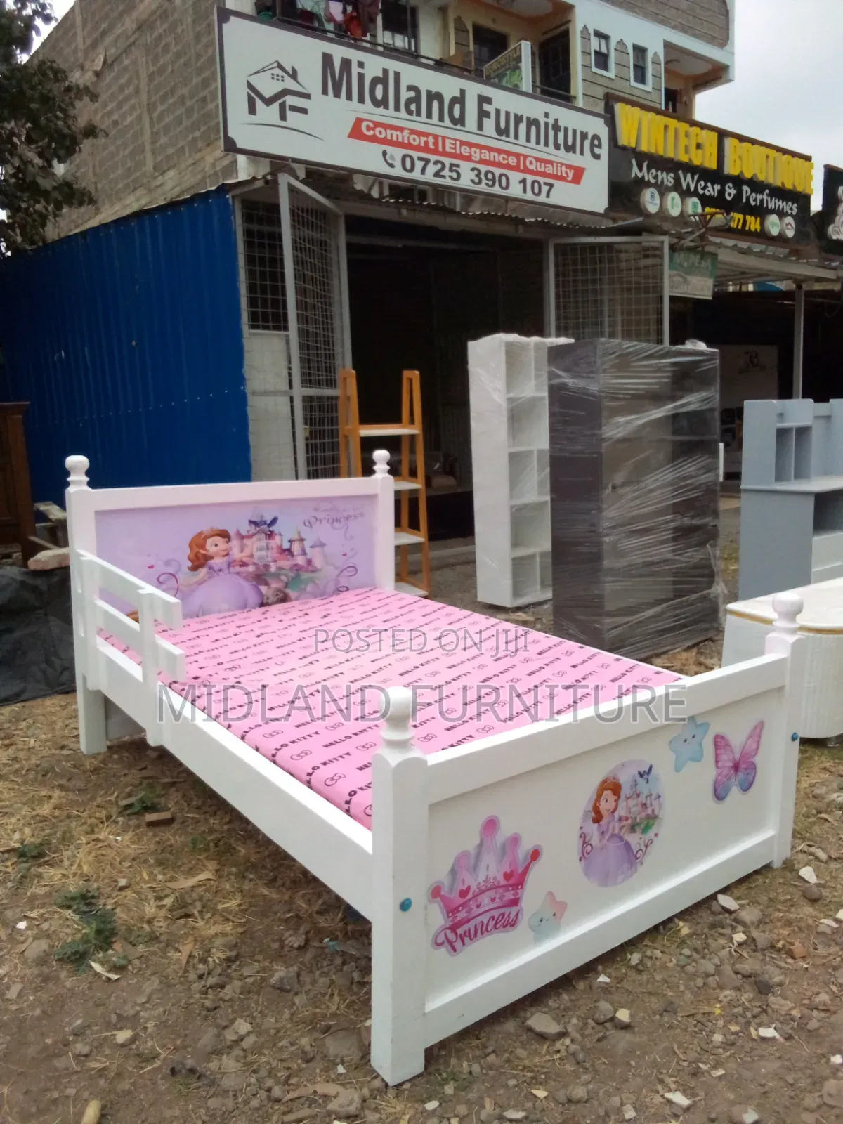 Girls Themed Single Bed Pay on Delivery