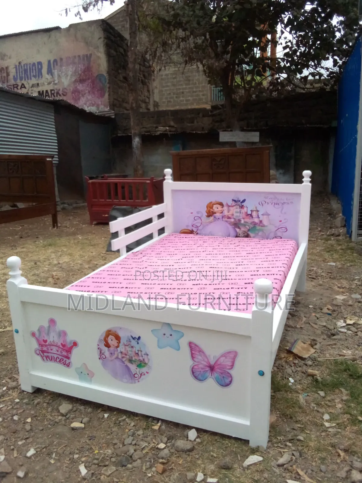 Girls Themed Single Bed Pay on Delivery