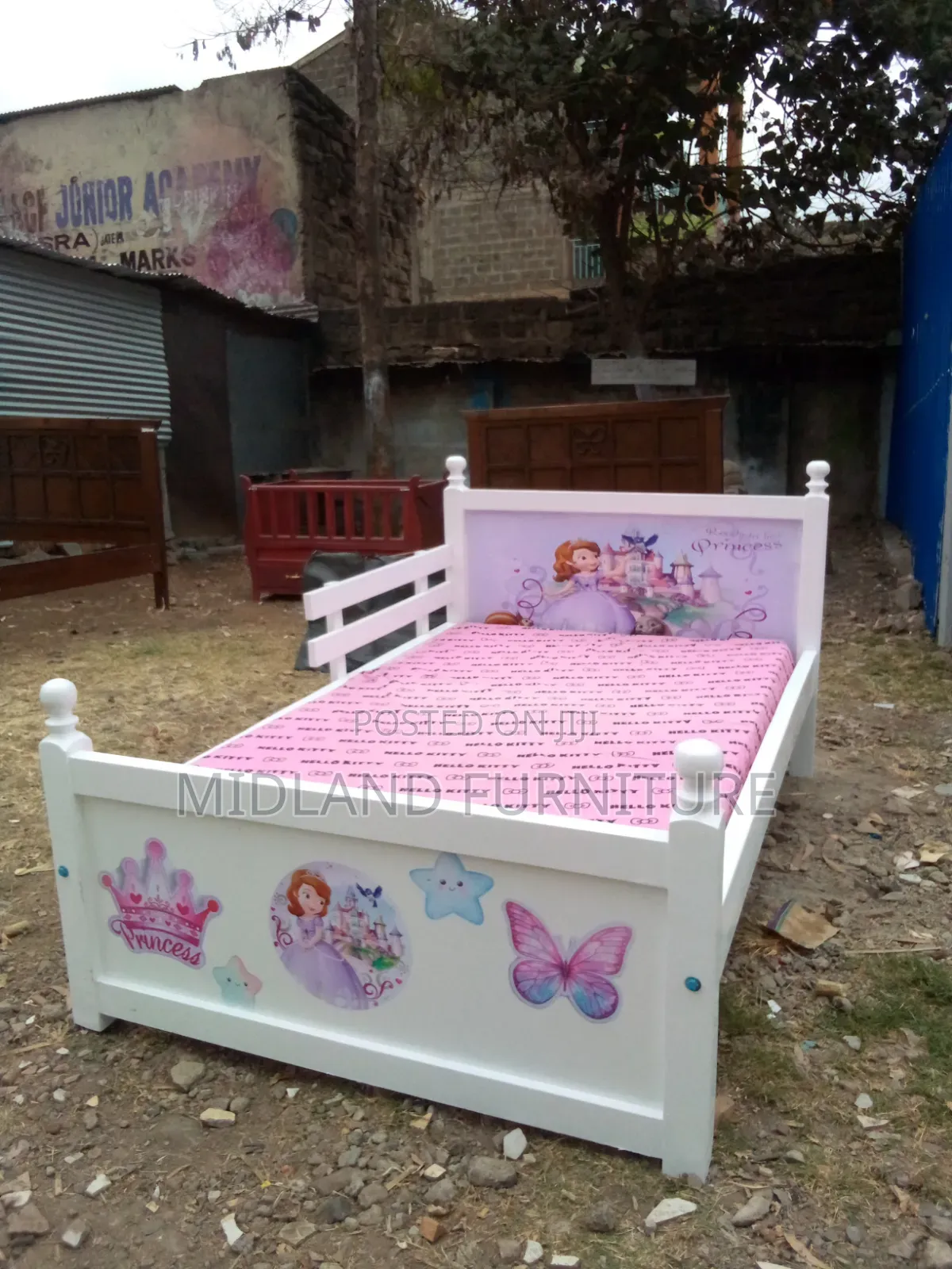 Girls Themed Single Bed Pay on Delivery