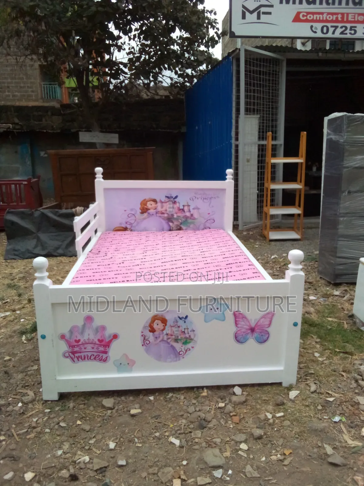 Girls Themed Single Bed Pay on Delivery
