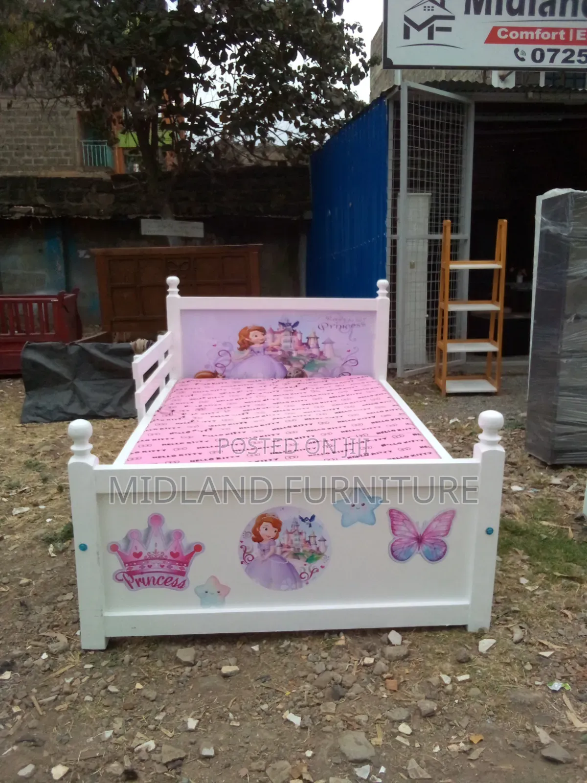 Girls Themed Single Bed Pay on Delivery