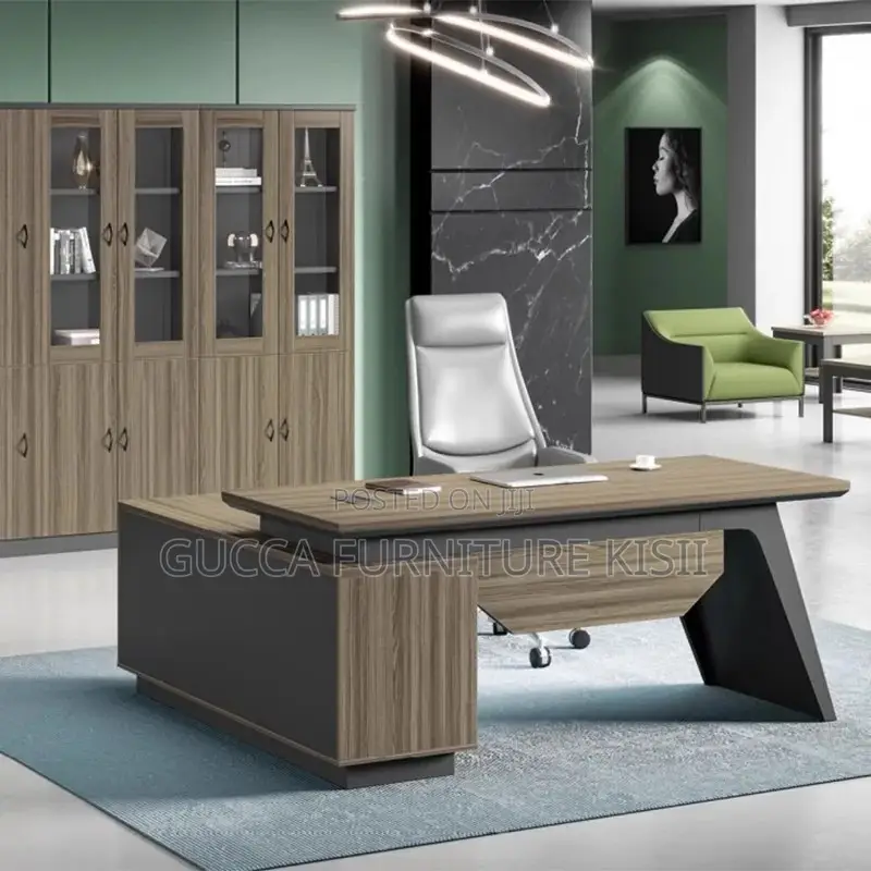 Office Desk; 1.6M Modernized Executive Office Desk